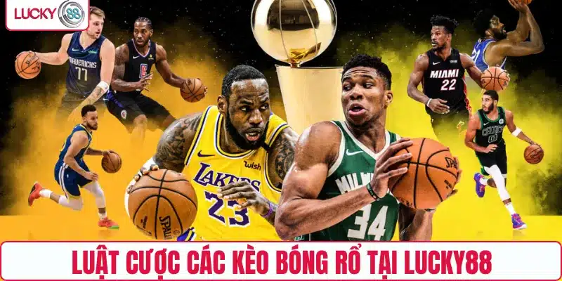 Luật cược các kèo bóng rổ tại LUCKY88
