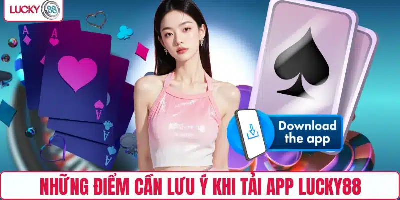 Những điểm cần lưu ý khi tải app LUCKY88