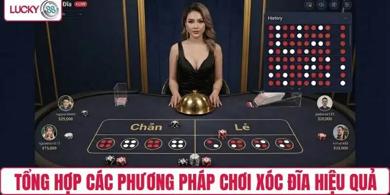 Tổng hợp các phương pháp chơi xóc đĩa hiệu quả