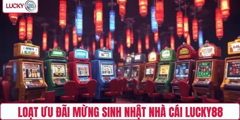 Loạt ưu đãi mừng sinh nhật nhà cái LUCKY88