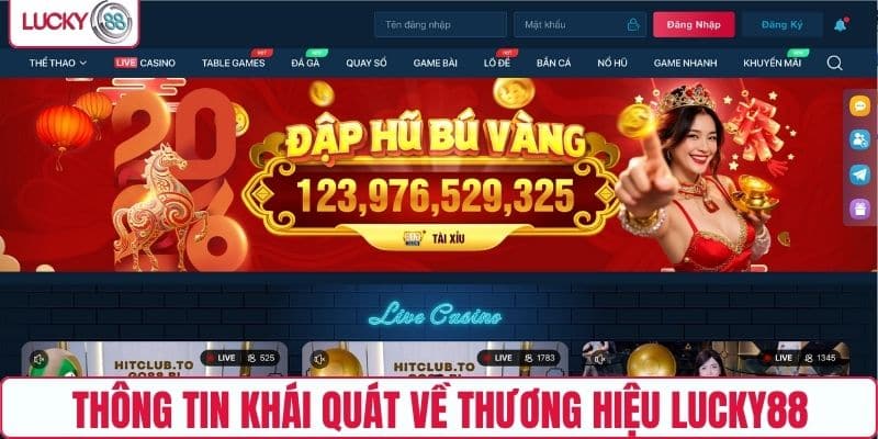 Thông tin khái quát về thương hiệu LUCKY88